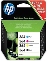 HP 364 Combo Pack - Print cartridge - 1 x black, yellow, cyan, magenta