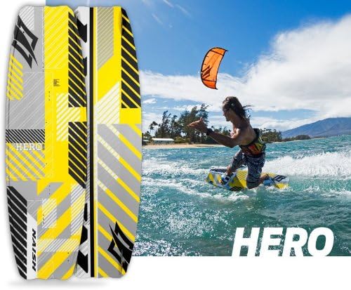 2014 Twin Tip Hero Kiteboard (includes handle & fins only) (Order from website if not in stock - Kite Force Academy)
