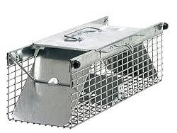 Havahart 1025 Live Animal Two-Door Squirrel, Chipmunk, Rat, and Weasel Cage Trap