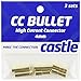 Castle Creations CCBUL4X3 4mm Bullet Connector 16G/13G 75A (3)
