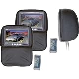 PYLE PAIR 9.2 BLACK HEADREST MONITORS