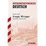 Interpretationshilfe Deutsch: Interpretationshilfen Deutsch  Fontane: Irrungen Wirrungen: F�r alle Bundesl�nder