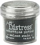 Distress Embossing Powder 1 Oz-Walnut Stain