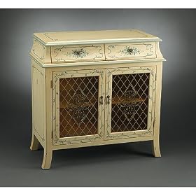 Latticework Two Door Cabinet by SmartBargains