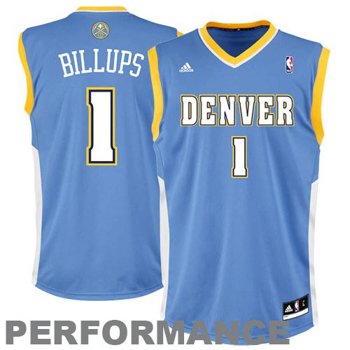 Adidas Denver Nuggets Chauncy Billups Youth (Sizes 8-20) Revolution 30 Replica Road Jersey Small