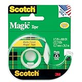 UPC 021200000041 product image for Scotch Magic Tape, 1/2 x 800 Inches (119) | upcitemdb.com