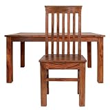 Mallani Small Table With 4 Delhi Chairs