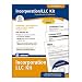 Adams Incorporation Kit, 8.88 x 11.69 Inch, White (K325)