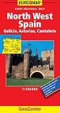 Spain North West GeoCenter Euro Map