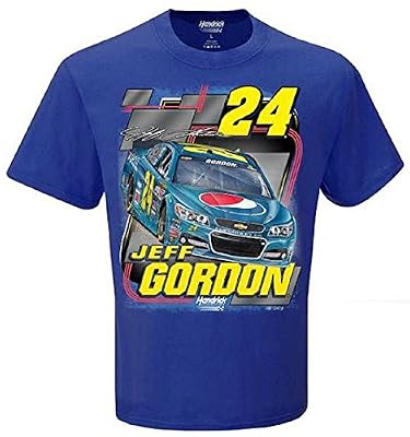 Jeff Gordon NASCAR #24 Pepsi Tribute T-Shirt-Blue