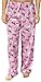 Leisureland Women's Cotton Flannel Pajama Lounge Pants Horse