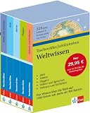TaschenAtlas Jubil&auml;umsbox Weltwissen - 5 B&auml;nde: Erde; Wetter; Flaggen; Vulkane und Erdbeben; V&ouml;lker und Sprachen - Willi Stegner, Berthold Wiedersich, Werner Wirth