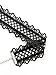 Simplee Womens Daisy Punk Gothic Long Black Lace Chain Necklace Stretch Tattoo Choker Elastic Tassel Necklaces