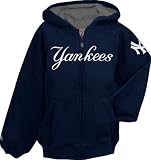 New York Yankees Kids 4-7 Genuine Collection Full Zip Hooded Sweatshirt
