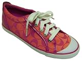 Coach Barrett Signature Melon Magenta Tennis Shoes