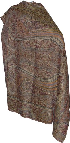 Woolen Prayer Shawls Stole Wrap Dress 106 x 55 (psleyb152)