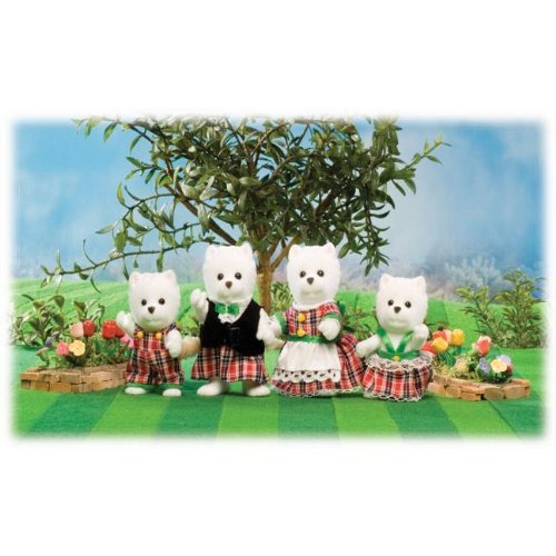 Sylvanian Families West Highland Terrier Family