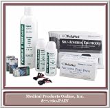 Tens Unit Supply Kit - Electrodes, Alcohol Pads, Lead Wires, Skin Prep, TENS Lotion & Batteries