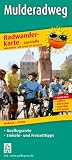 Radwanderkarte Mulderadweg: Mit Ausflugszielen, Einkehr- & Freizeittipps, wetterfest, rei&szlig;fest, abwischbar, GPS-genau - 1:50000: Radwanderkarte .. - wetterfest, reissfest, abwischbar, GPS-genau - Publicpress