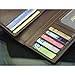 Men Bifold Leather Long Design Billfold Check Card Wallet Purse