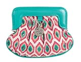 Vera Bradley Frill Collection - Charmed Pouch Bag - Call Me Coral