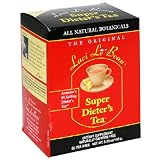 Laci Le Beau Super Dieters Tea Bags, All Natural Botanicals - 60 ea (Pack of 2)
