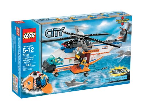 LEGO City Coast Guard Helicopter and Life Boat