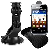 mumbi KFZ Halterung Samsung Galaxy Y Duos Autohalterung - VibrationsFREI / 90� QUERBetrieb m�glich + mumbi Auto Anti Rutsch Mattevon "mumbi�"