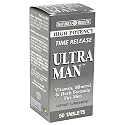 Nature's Bounty Ultra Man High Potency Vitamin/Mineral & Herbal Formula for Men, 50 Tablets (Pack of 2)