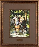 Help On The Way by Bob Byerley 22x26 Gallery Quality Framed Fine Art Print Children Painting Picture