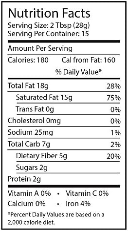 My Coconut Kitchen Exotic Orange Coconut Butter Coconut Butter Almond Orange Organic Gluten-free Peanut-free Dairy-free Low Sugar