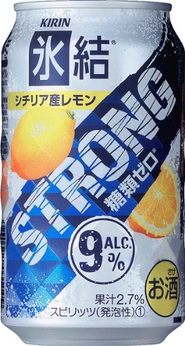 キリン 氷結ストロング シチリア産レモン 缶 350ml×24本
