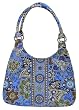 Vera Bradley Large Hobo in Bali Blue
