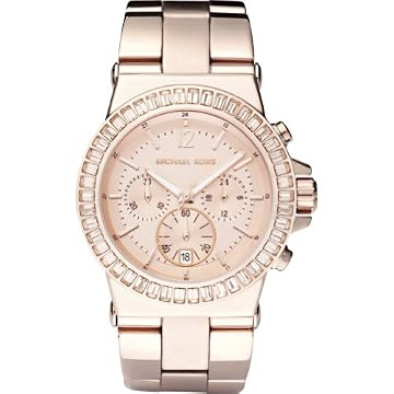 Michael Kors Watches Michael Kors Ladies Dylan Glitz Chronograph Rose Gold Dial Michael Kors Watches Michael Kors Ladies Dylan Glitz Chronograph Rose Gold Dial