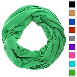 Schlauchschal Uni Damen Fr�hling/Sommer Damen Tuch Halstuch