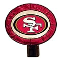 Art Glass Nightlight - 49ers (4.25 x 4.25 x 16.5")