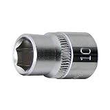 FLAG(フラッグ) 3/8"(9.5mm) ナールドデザインソケット 10mm 永久保証 STRAIGHT/10-38106