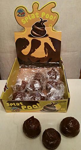 I Dozen Awesome, Boxed "Splat Poo" Novelty Gift / Joke / Prank / Office Surprise