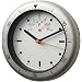 Bai Convertible Aquamaster Wall & Desk Clock, Silver