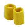 Wrist Band Pair (terry)-Yellow W15S26D