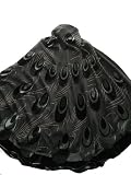 Velvet Burnout Half Circle Wrap Shawl w/Peacock Feathers Design Mineral Green/Pewter/Black