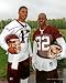 Jason Campbell & Carlos Rogers Autographed/Hand Signed Washington Redskins 8x10 Photo