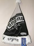 San Antonio Spurs 2011 Colorblock Runoff Plush Santa Hat