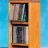 28 CD Storage Rack Finish: Unfinished