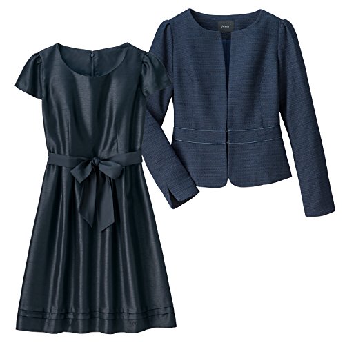 (イマージュ)IMAGE ノーカラージャケット&ワンピース