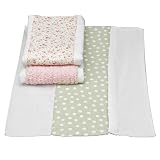 New Arrivals Burp Cloths - Shabby Rose