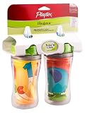 Playtex Insulated Twist 'n Click Straw Cup 9 oz - 2 Pack (Colors Vary)