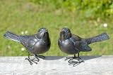 Eigenschaften B&B  / GARTENFIGUR GARTENVÖGEL VOGEL SPATZEN 16 CM IM 2ER SET WETTERFEST