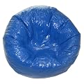 Kids' Vinyl Beanbag - Blue