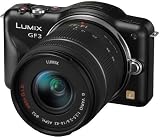 Panasonic - Lumix DMC-GF3K - Kit compact hybride - 12,1 Mpix - Noir + Objectif 14-42 mm